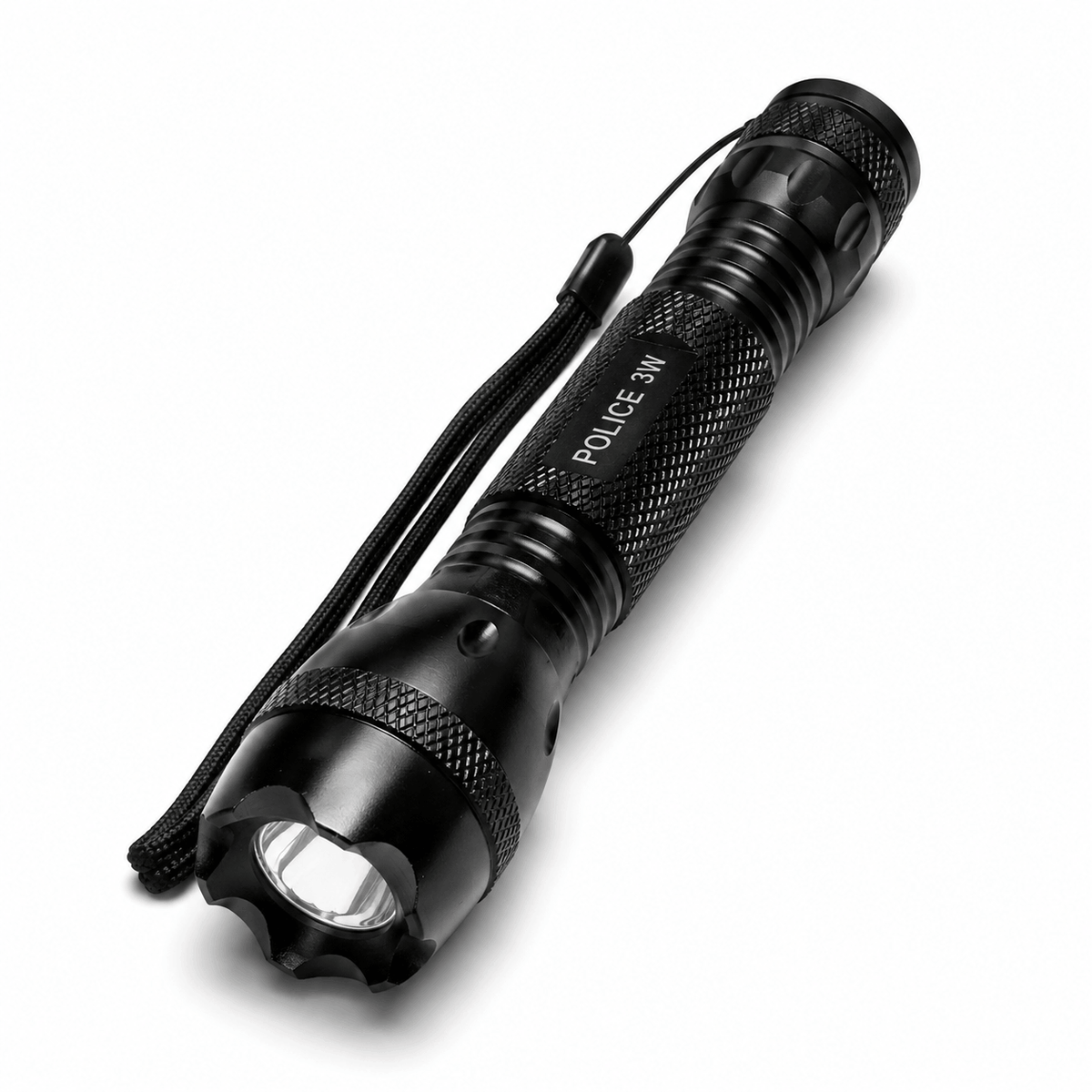 Taktische LED-Taschenlampe BlackAirsoft NIGHTGUARD 15 cm
