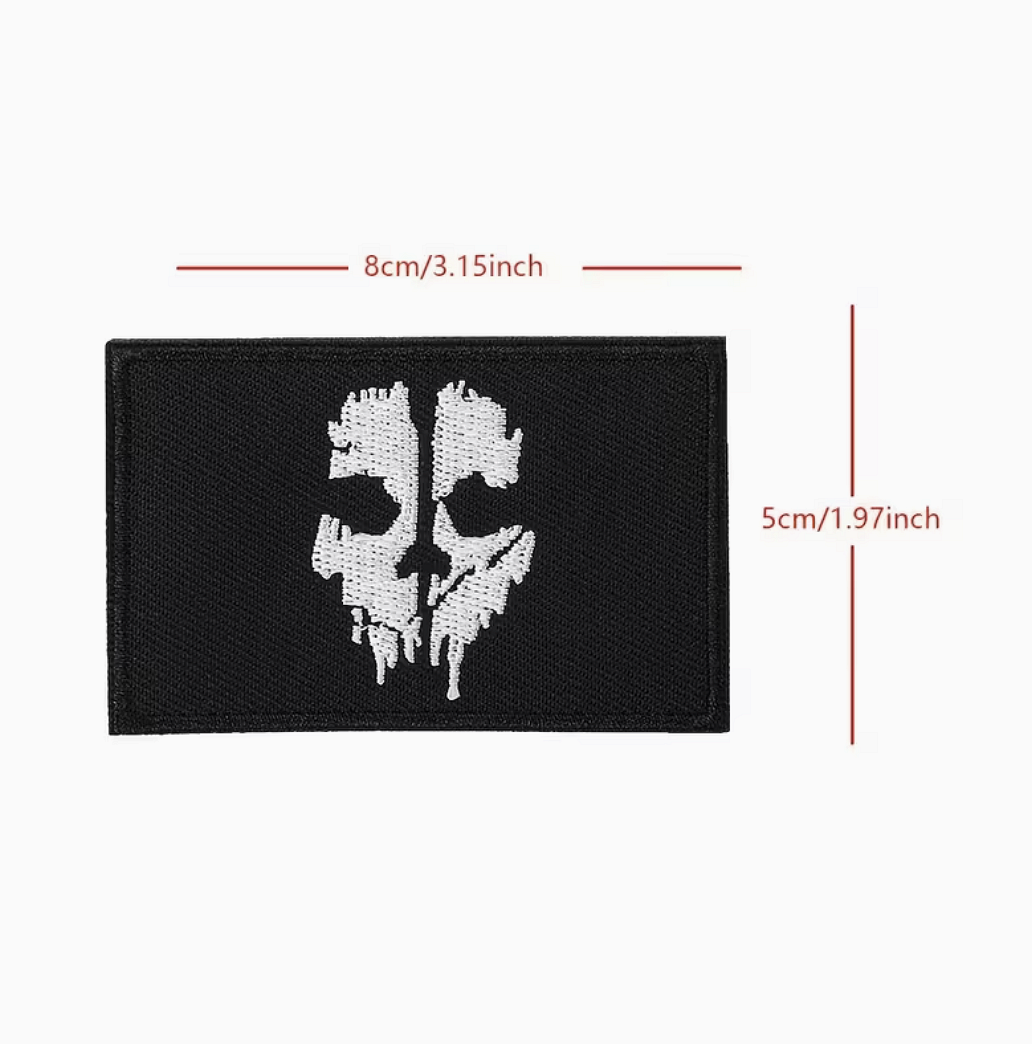 Call Of Duty Ghosts Logan Walker нашивка, велкро – тактически patch с череп