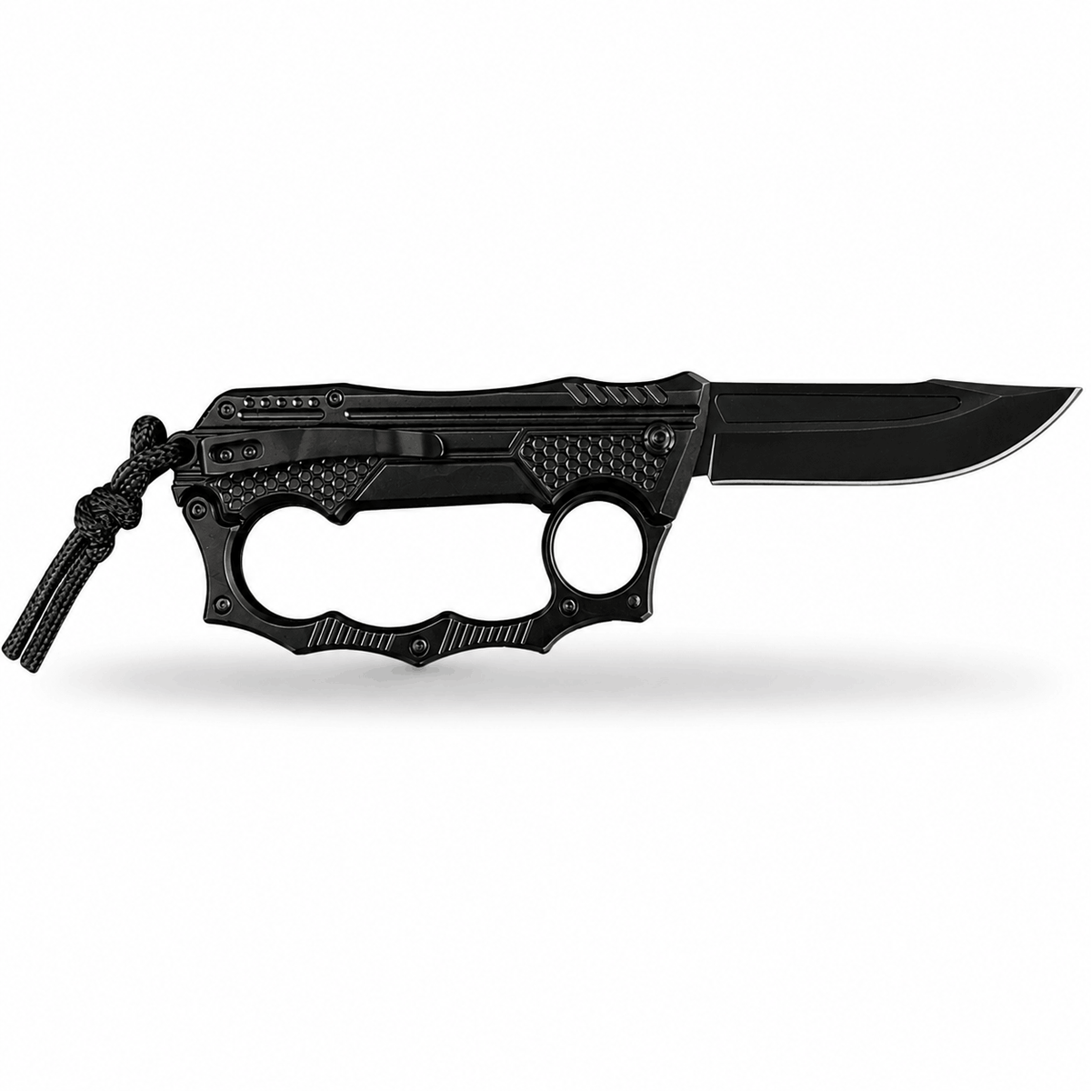 Klappbares taktisches Messer mit Metallgriff und Ring