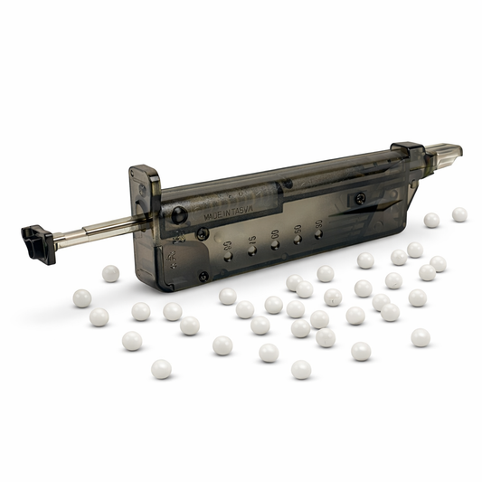 Speed Loader за Airsoft пълнители – бързозарядник за 100 BB топчета