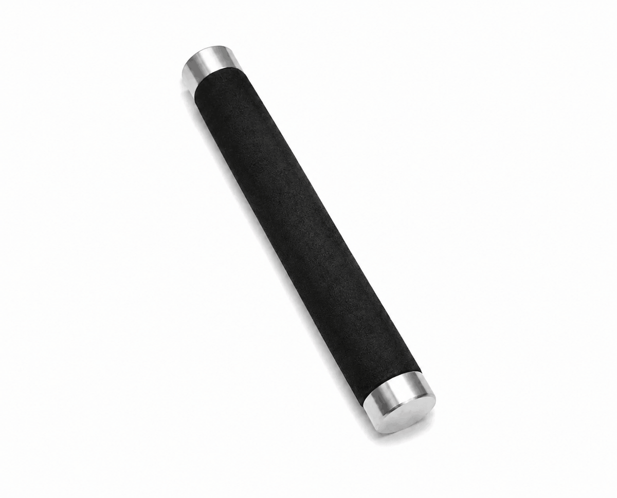 Teleskopierbarer Stahlstock Black Airsoft SILVER, 53 cm, mit Etui