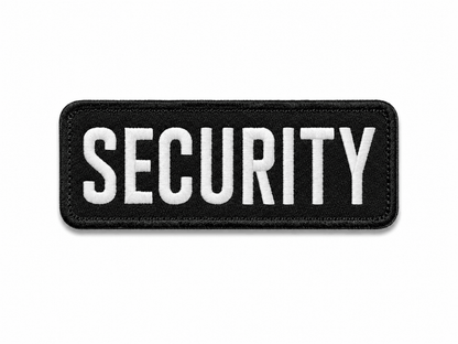Нашивка SECURITY 13x5 cm с велкро гръб