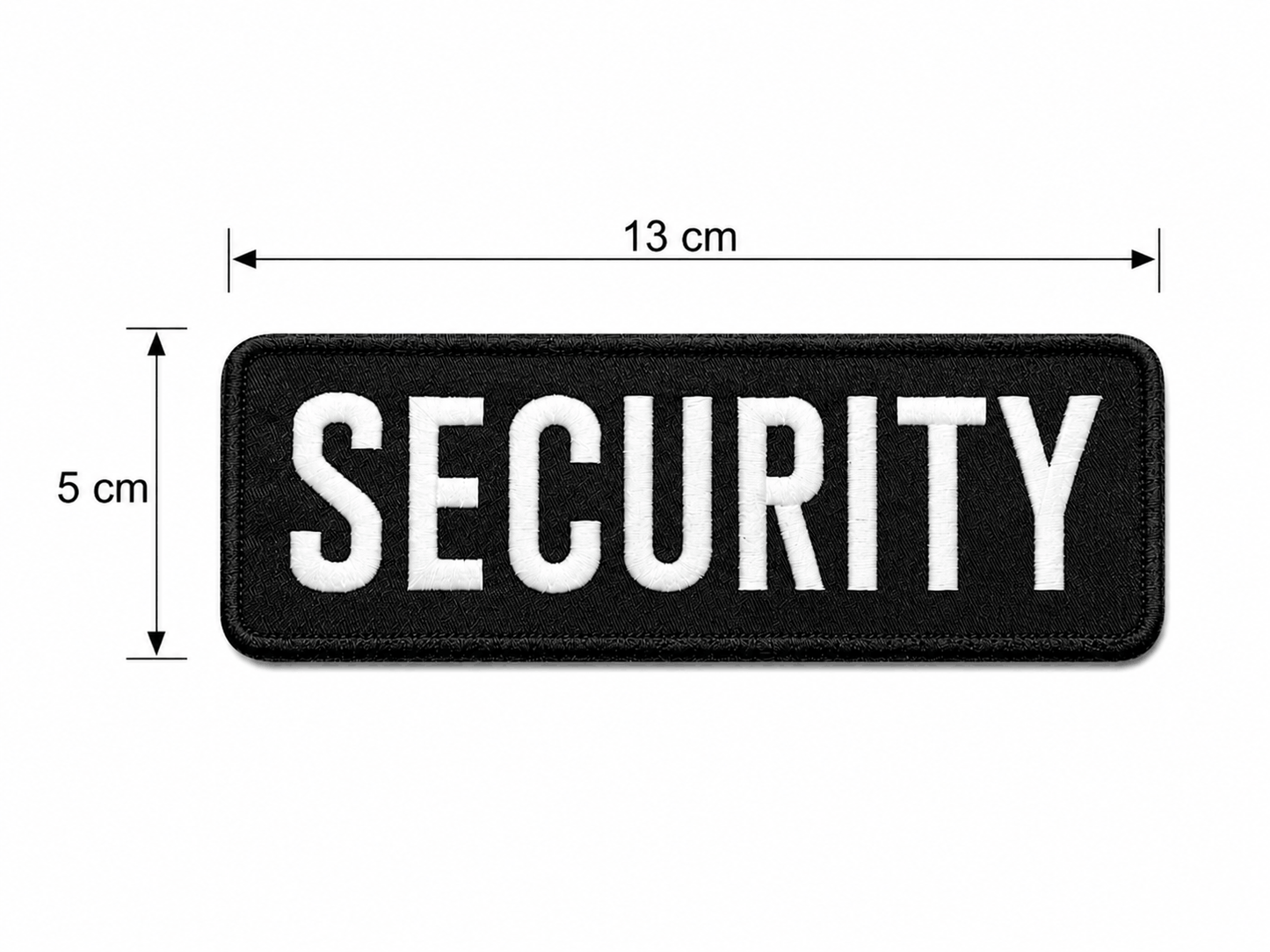 Нашивка SECURITY 13x5 cm с велкро гръб