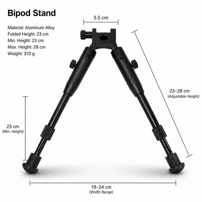 Тактическа двунога BlackAirsoft EagleForce Tactical Bipod