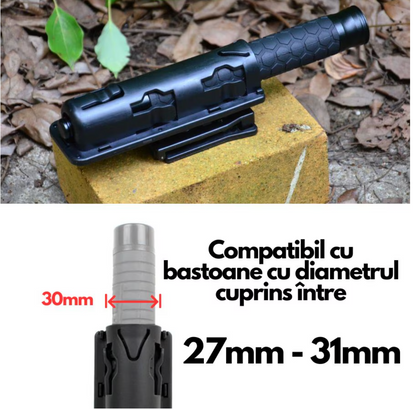 Полимерен кобур за телескопична палка BlackAirsoft BASTHO - въртящ 360°