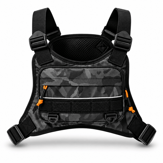 Тактическа нагръдна чанта Black Airsoft Chest Rig Sport