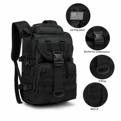 Тактическа раница BlackAirsoft CROSS-X 35L