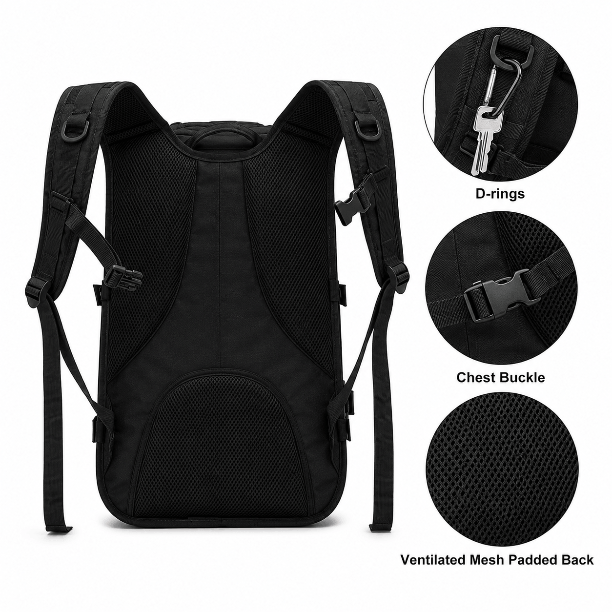 Тактическа раница BlackAirsoft CROSS-X 35L