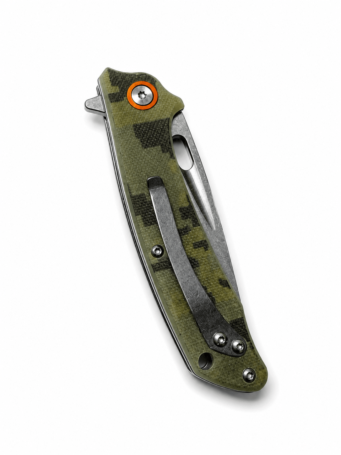 Сгъваем нож BlackAirsoft Ember Core D2 G10