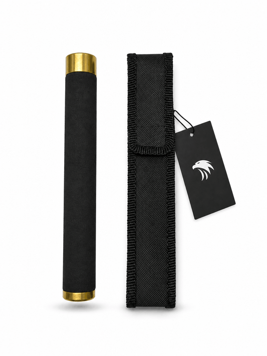 Телескопична стоманена палка Black Airsoft GOLDEN 53см с калъф