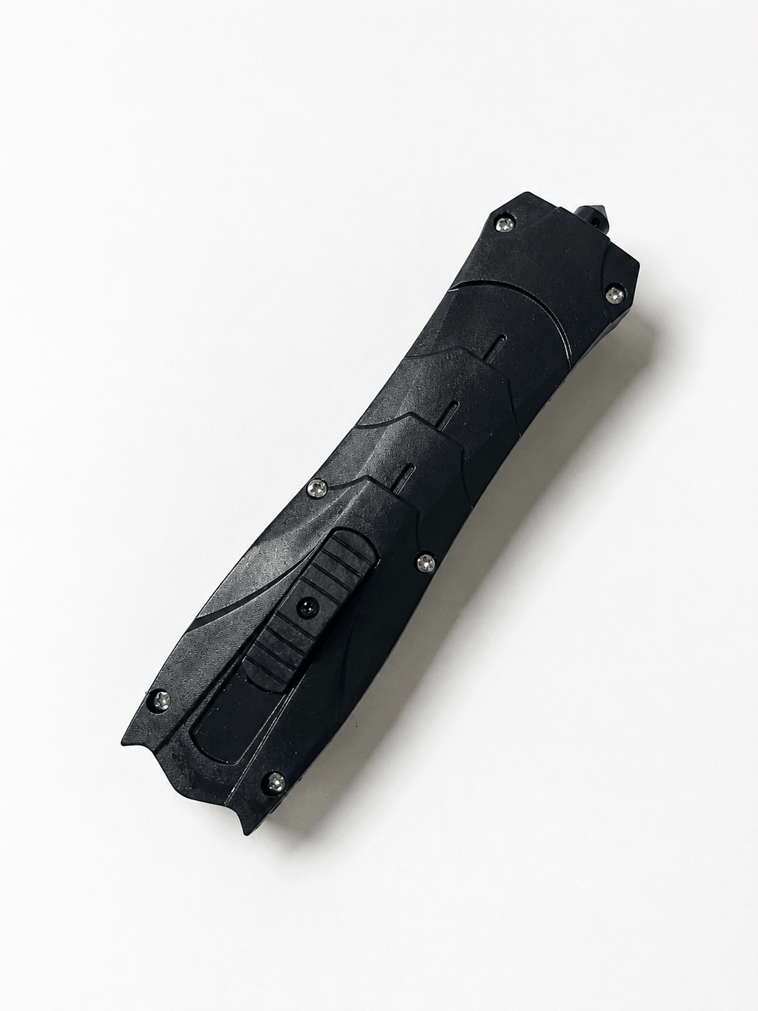 Автоматичен нож Black Airsoft Inferno OTF с изскачащо острие