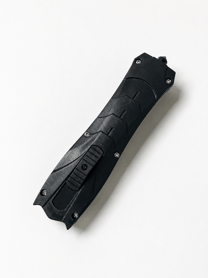 Автоматичен нож Black Airsoft Inferno OTF с изскачащо острие