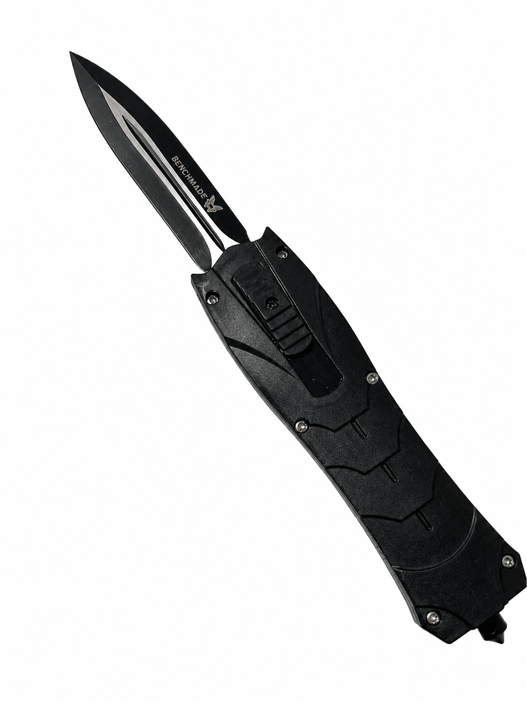 Автоматичен нож Black Airsoft Inferno OTF с изскачащо острие