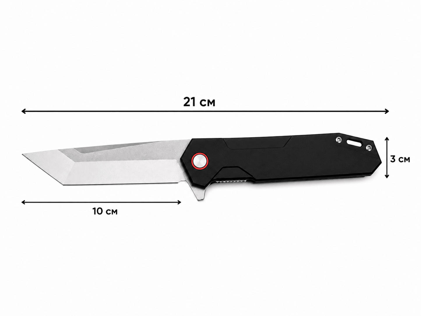 Сгъваем нож BlackAirsoft Red Core D2