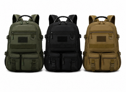 Тактическа раница Black Airsoft Tactical Backpack 35L 600D