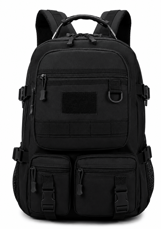 Тактическа раница Black Airsoft Tactical Backpack 35L 600D