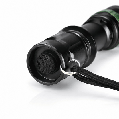 Тактически LED фенер BlackAirsoft GREENFORGE с Zoom, Li-ion батерия