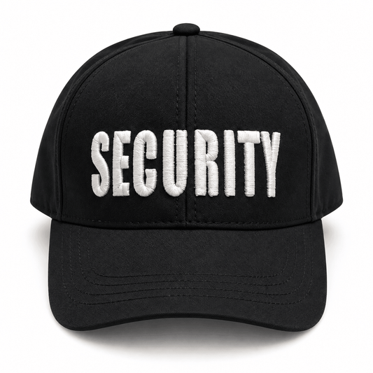 Шапка с козирка BlackAirsoft с бродерия SECURITY