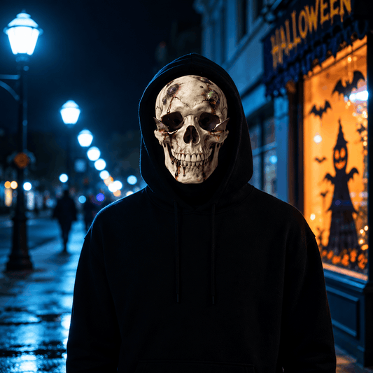 Мрежеста маска BlackAirsoft SKULL – Зомби череп