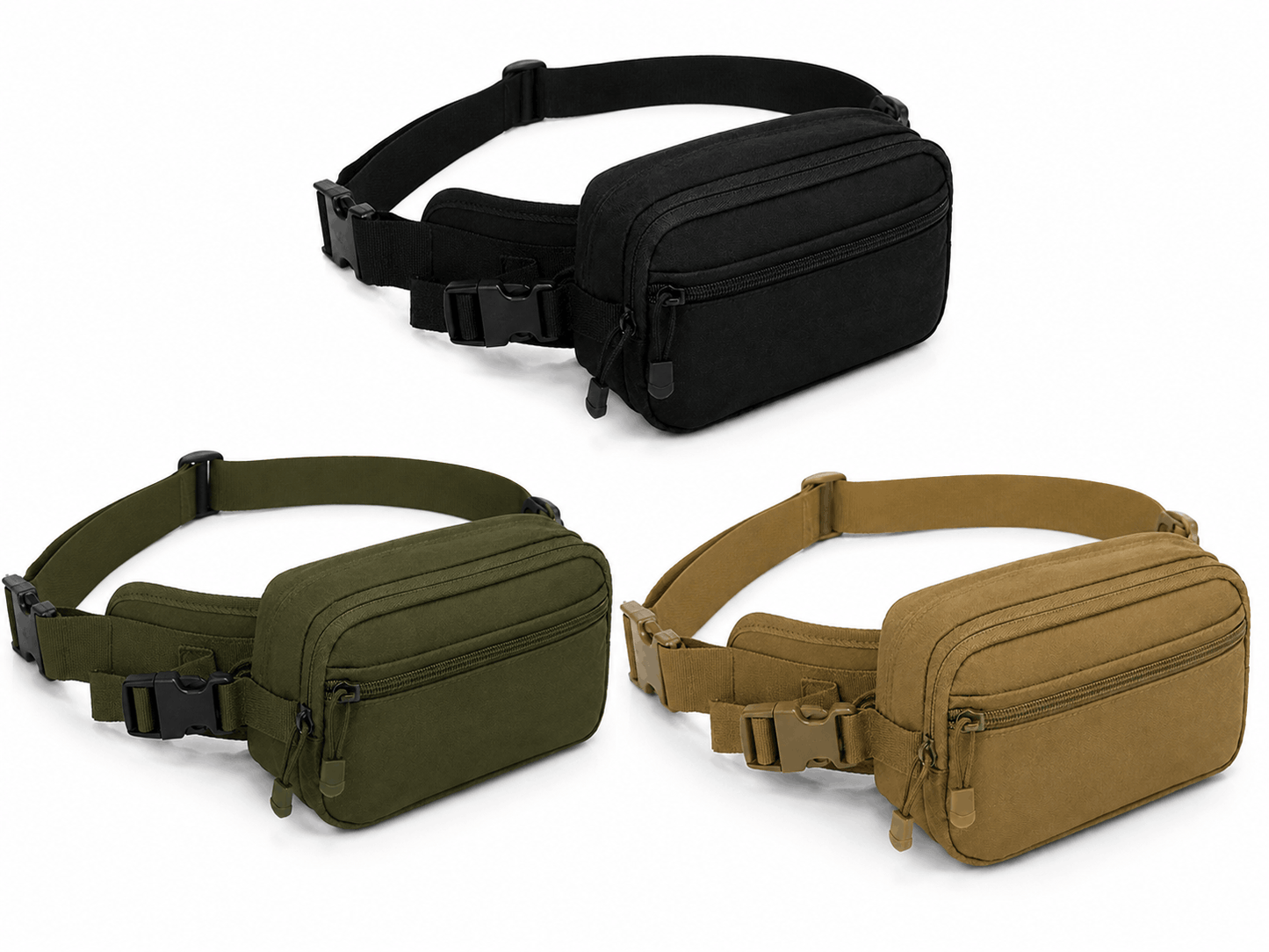 Тактическа чанта за кръст BlackAirsoft Surprise с отделение за скрито носене на пистолет (CCW)