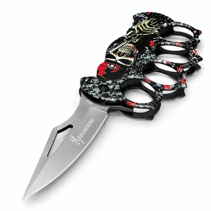 Klappmesser im Box-Stil Browning X80 mit dekorativem Design