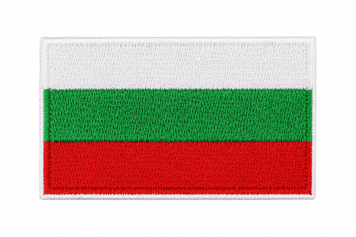 Нашивка българско знаме 6.3x3.8 см – термо лепяща без велкро
