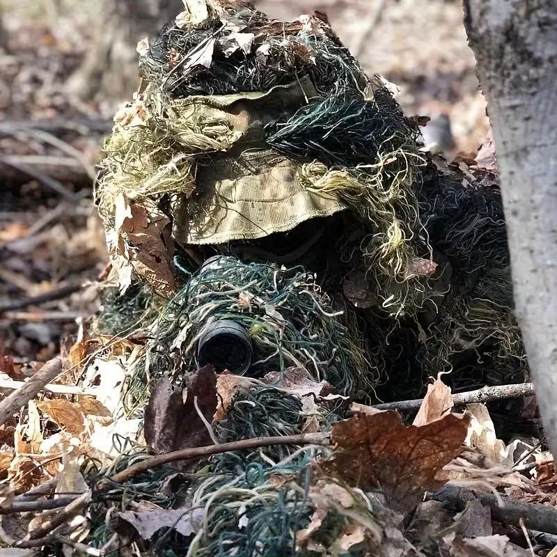Камуфлажно покритие тип Ghillie за оръжие
