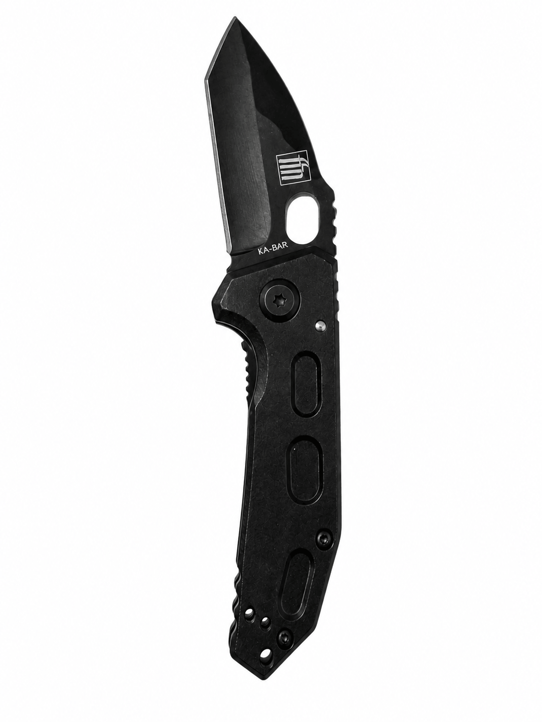 Мини сгъваем нож Black Airsoft KA-BAR - EDC