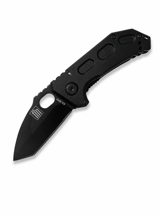 Мини сгъваем нож Black Airsoft KA-BAR - EDC