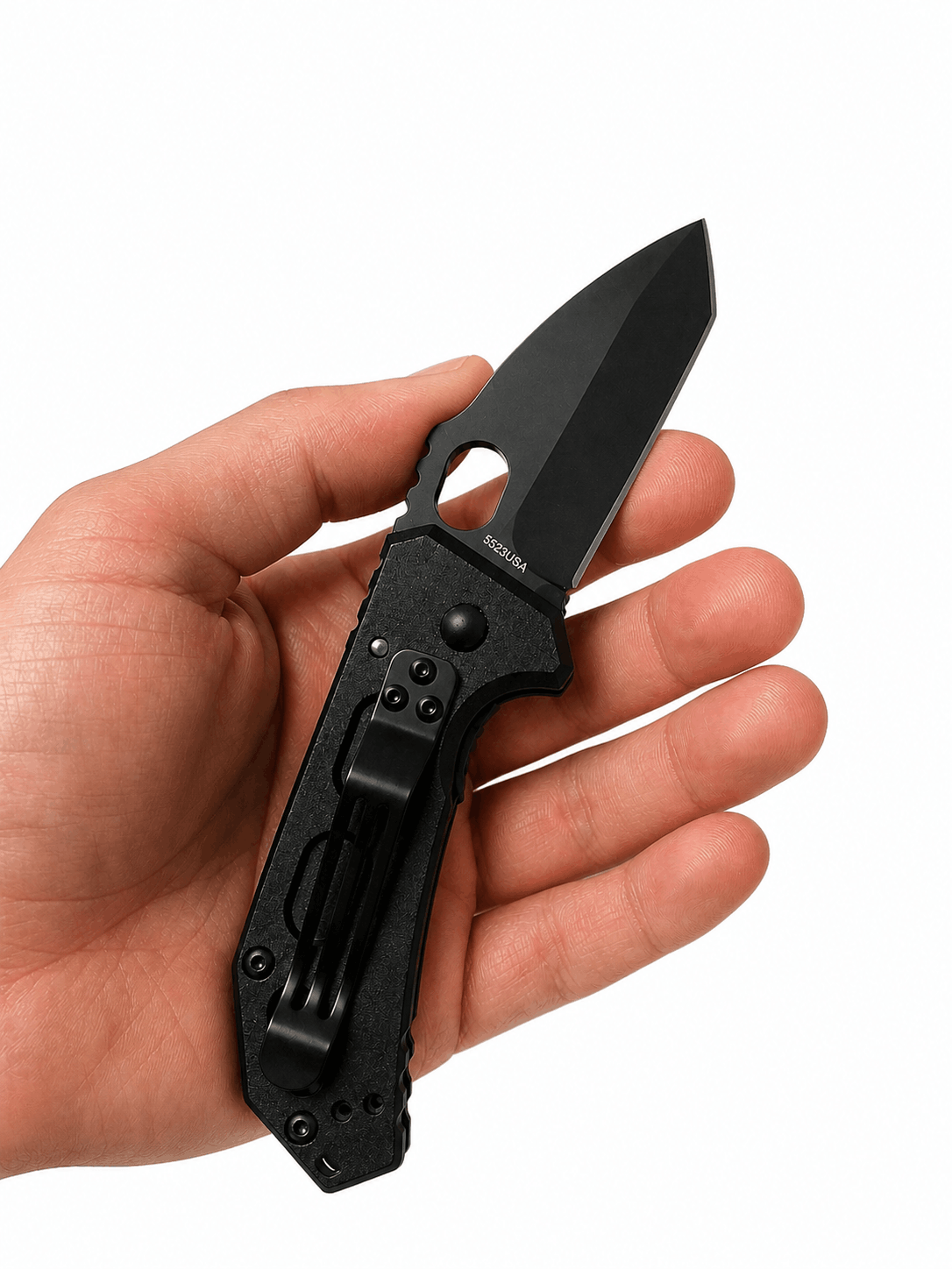 Мини сгъваем нож Black Airsoft KA-BAR - EDC