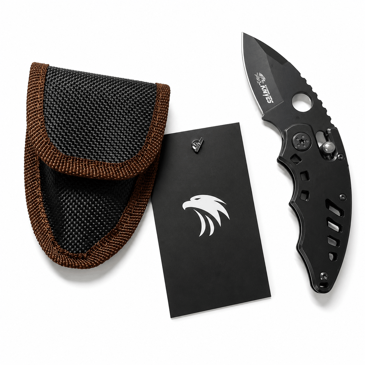 Мини сгъваем нож Black Airsoft KNIFES - EDC