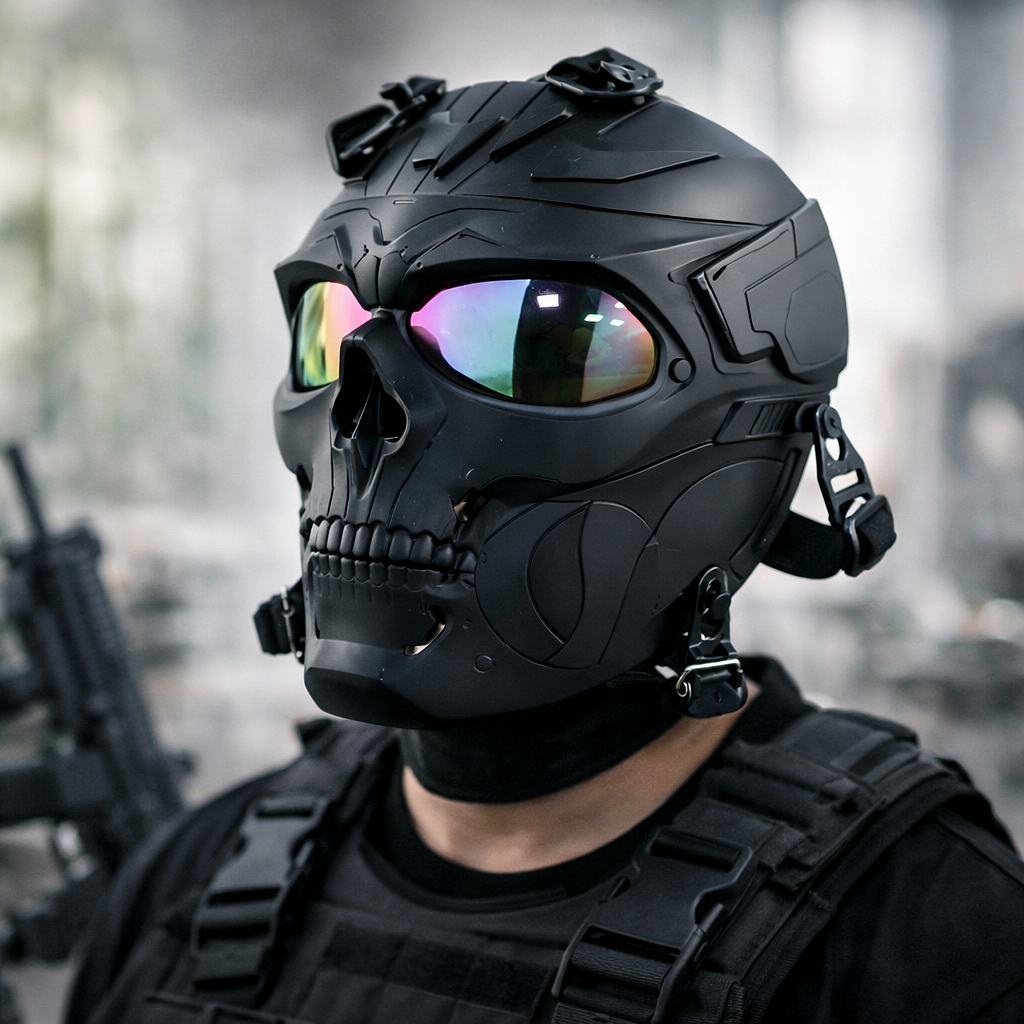 Тактическа маска Skull Helmet с визьор