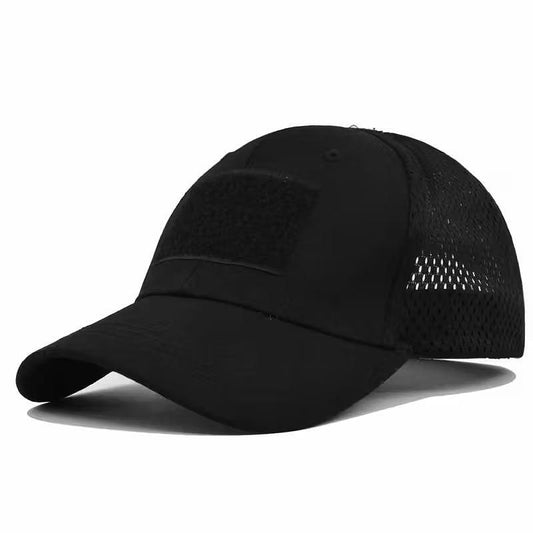 Тактическа Trucker шапка с козирка с мрежа, велкро