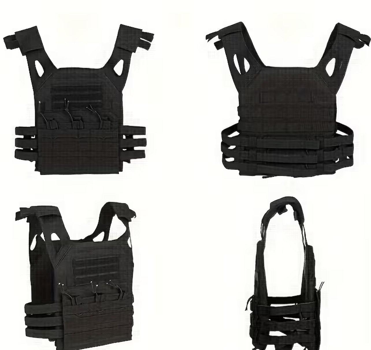 Тактическа жилетка Plate Carrier, система MOLLE, регулируема