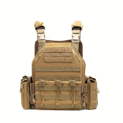 Тактическа жилетка Plate Carrier, система MOLLE, с модули - регулируема