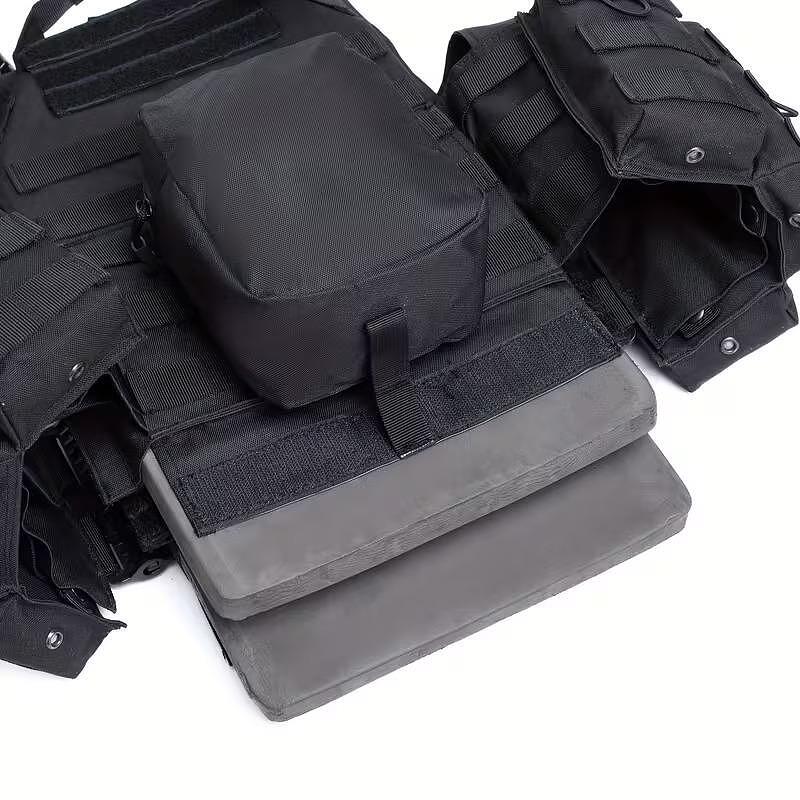 Тактическа жилетка Plate Carrier, система MOLLE, с модули - регулируема
