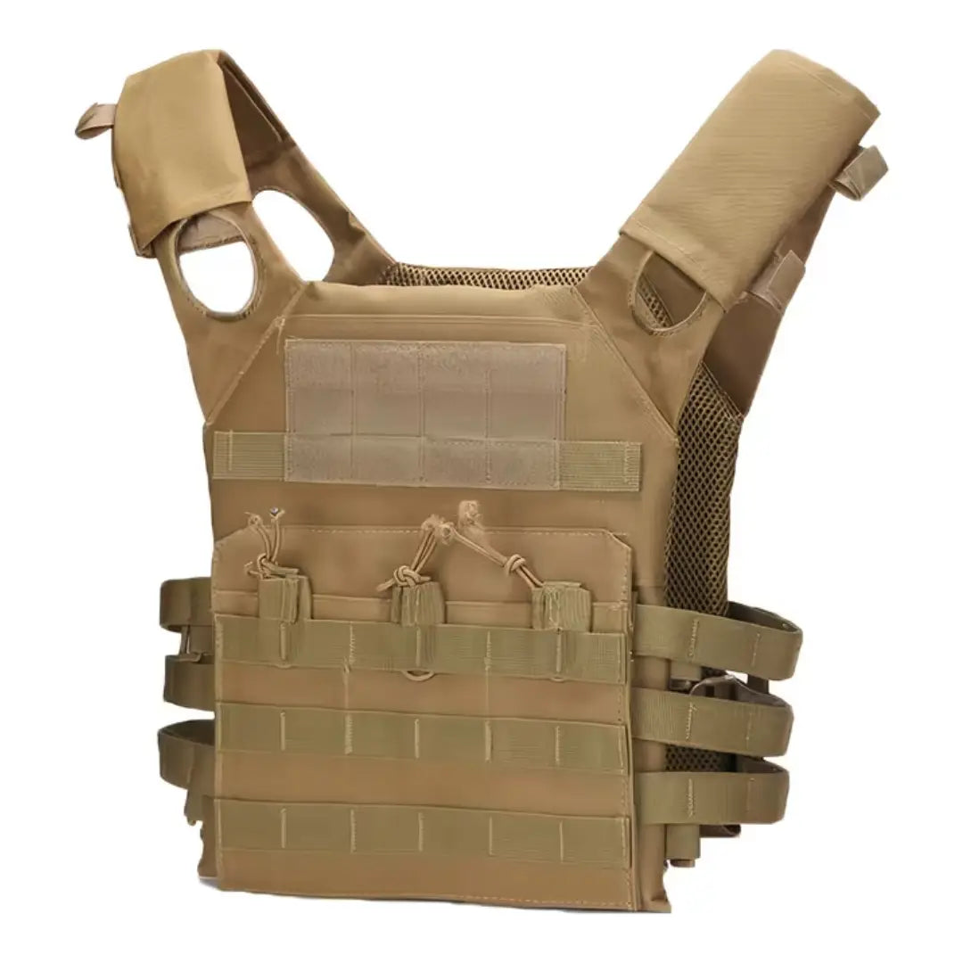Тактическа жилетка Plate Carrier, система MOLLE, регулируема