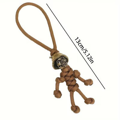 Тактически ключодържател Paracord Skull Soldier