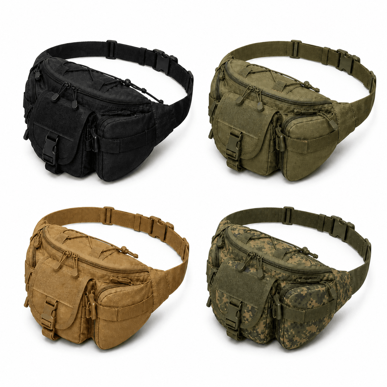 Тактическа чанта за кръст BlackAirsoft Banana 600D