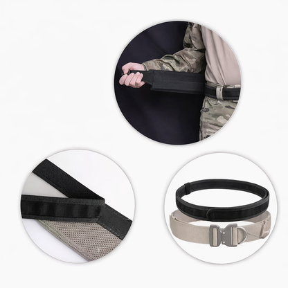 Тактически вътрешен колан 3.8cm (134см) – Velcro Duty Belt