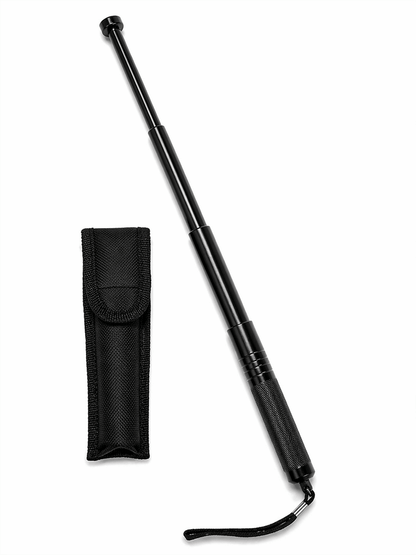 Телескопична стоманена палка Black Airsoft RAPTOR 40см с калъф