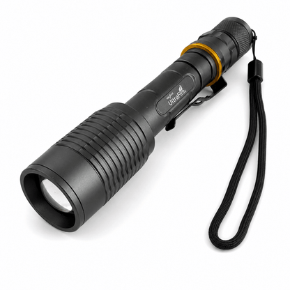 Lampe torche LED UltraFire – kit avec 2 batteries et chargeur